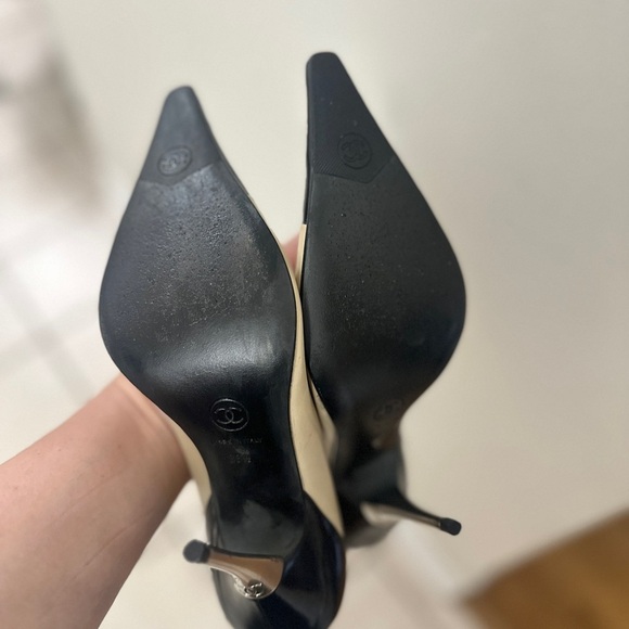 VINTAGE CHANEL PUMPS SIZE 36.5 - Picture 12 of 12